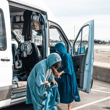Ponchos für Wassersportler
