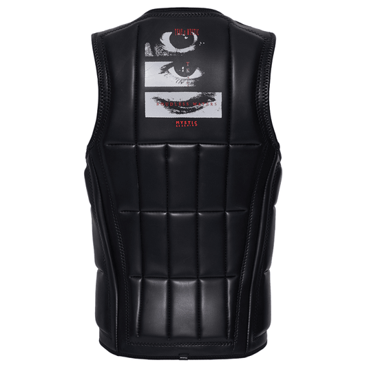 Mystic Anarchy Impact Vest Rückseite mit großem Auge Grafik Design