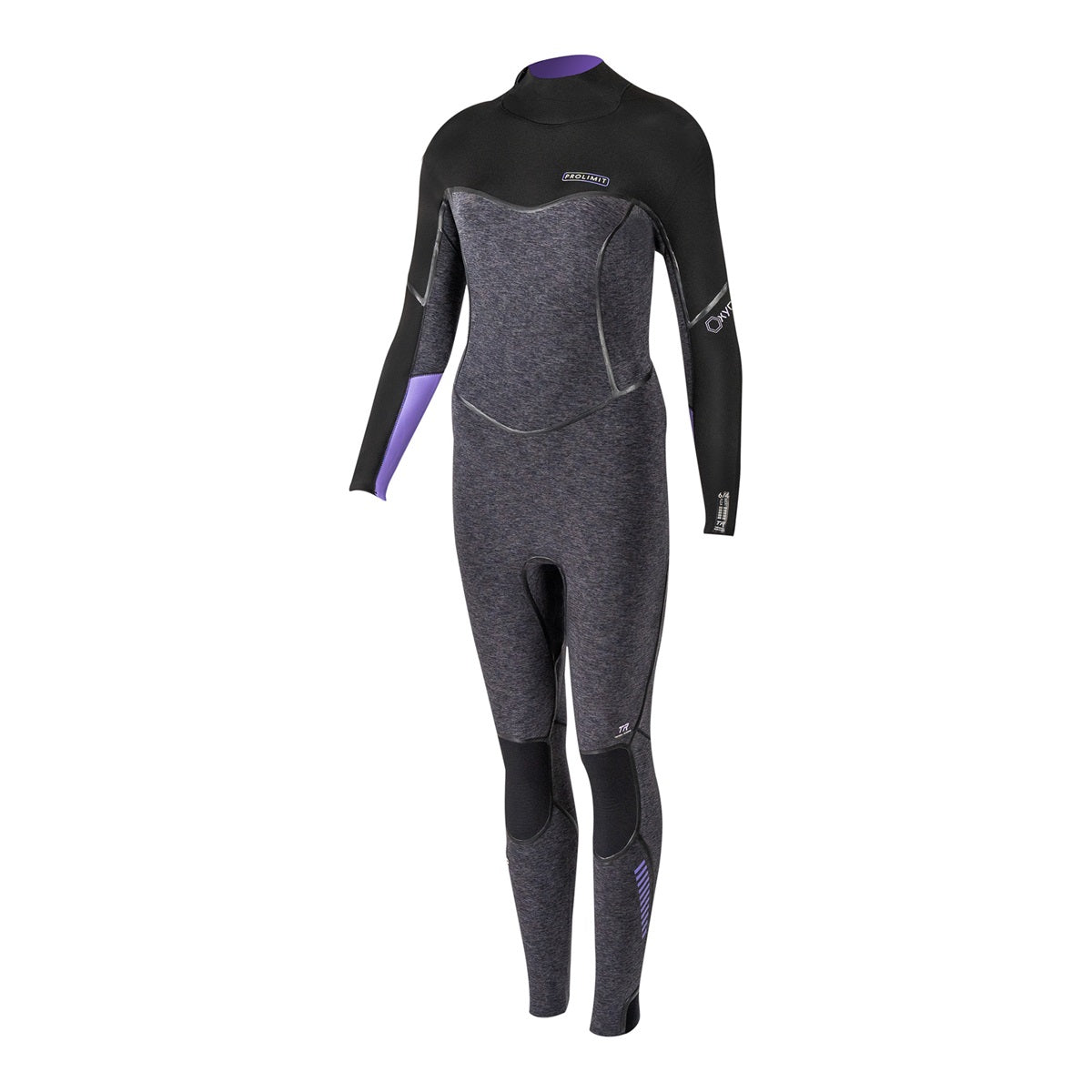 Prolimit Oxygen Steamer V-zip 6/4 Black/Lavender