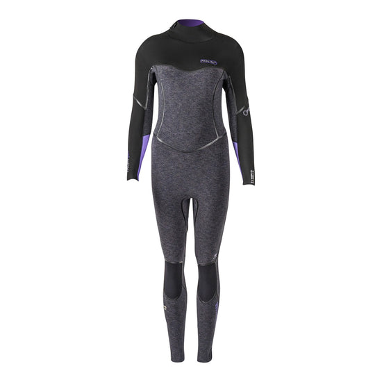 Prolimit Oxygen Steamer V-zip 6/4 Black/Lavender – Ansicht 2