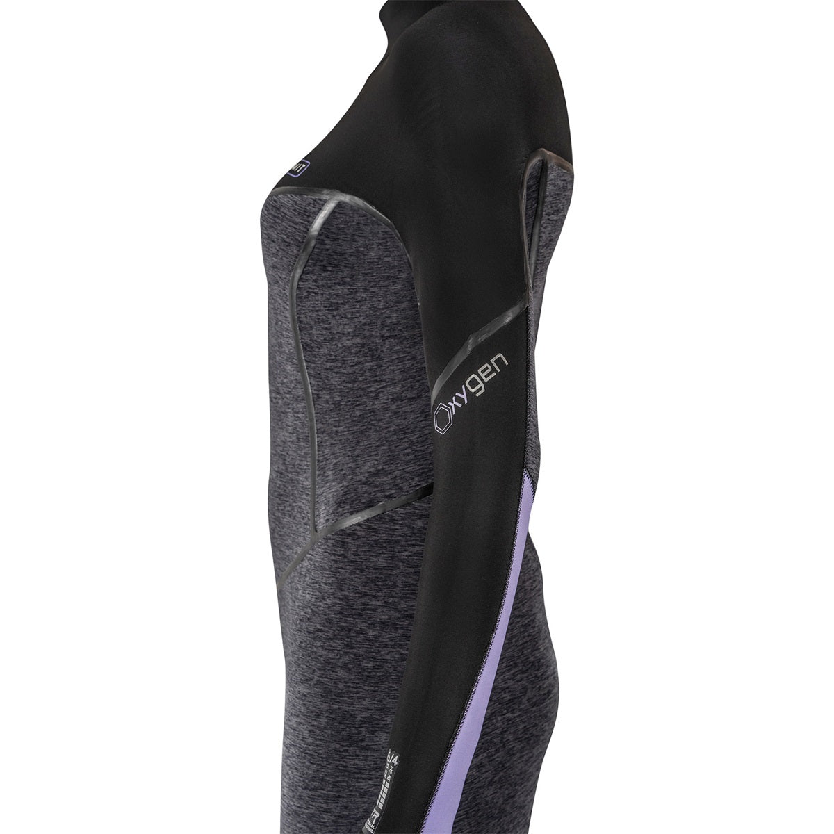 Prolimit Oxygen Steamer V-zip 6/4 Black/Lavender – Ansicht 7