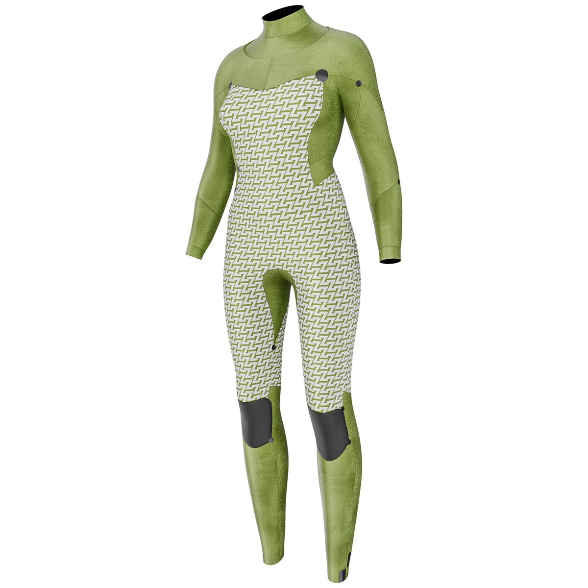 Prolimit Flare Steamer Freezip 5/4 Black – Ansicht 4