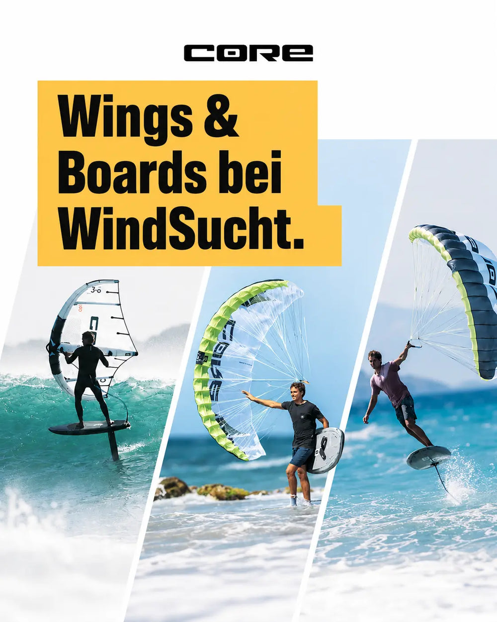 Der CORE Parawing bei WindSucht im Online Shop erhältlich
