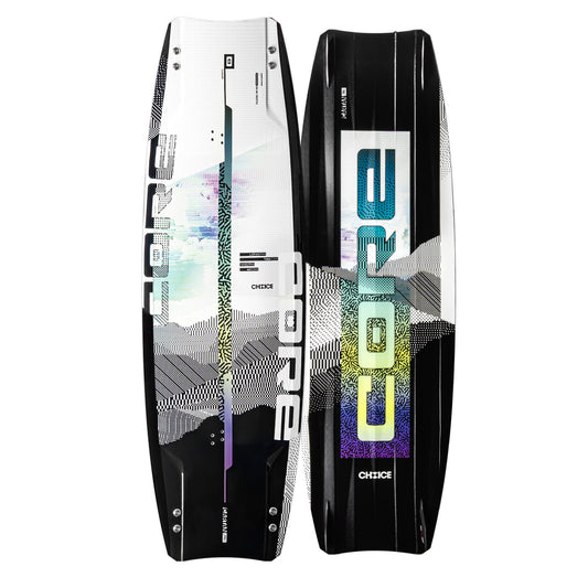 Choice 7 Kiteboard Deck von oben und unten
