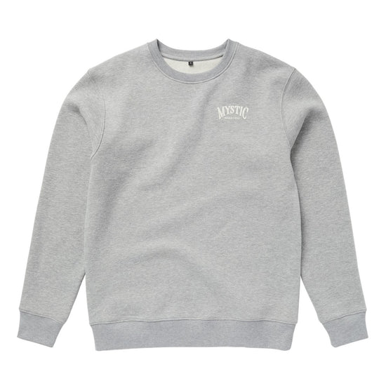 Mystic Ethos Crew Sweat Light Grey Melee