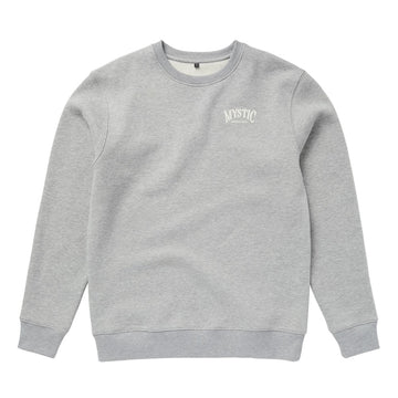 Mystic Ethos Crew Sweat Light Grey Melee