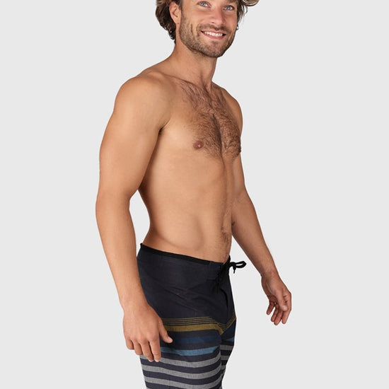 Brunotti Paitor-Stripe Men Boardshort Graphite Blue