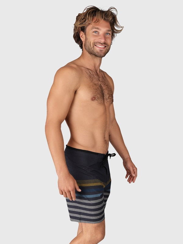 Brunotti Paitor-Stripe Men Boardshort Graphite Blue
