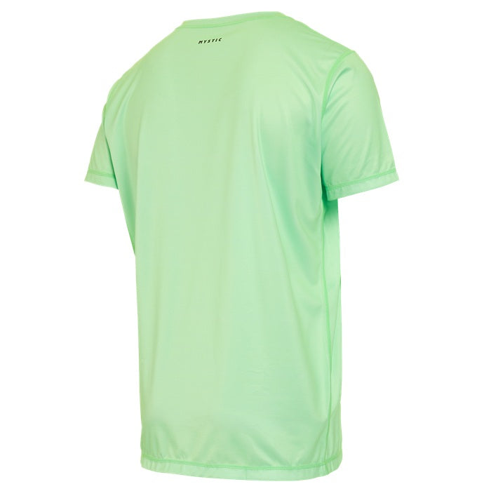 Mystic Star Kurzarm Quickdry Lime Green von Hinten