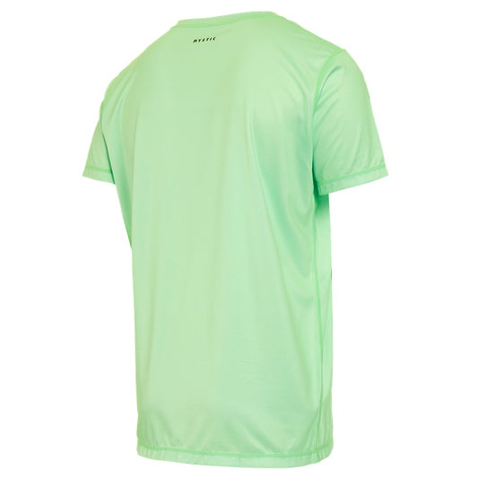 Mystic Star Kurzarm Quickdry Lime Green von Hinten