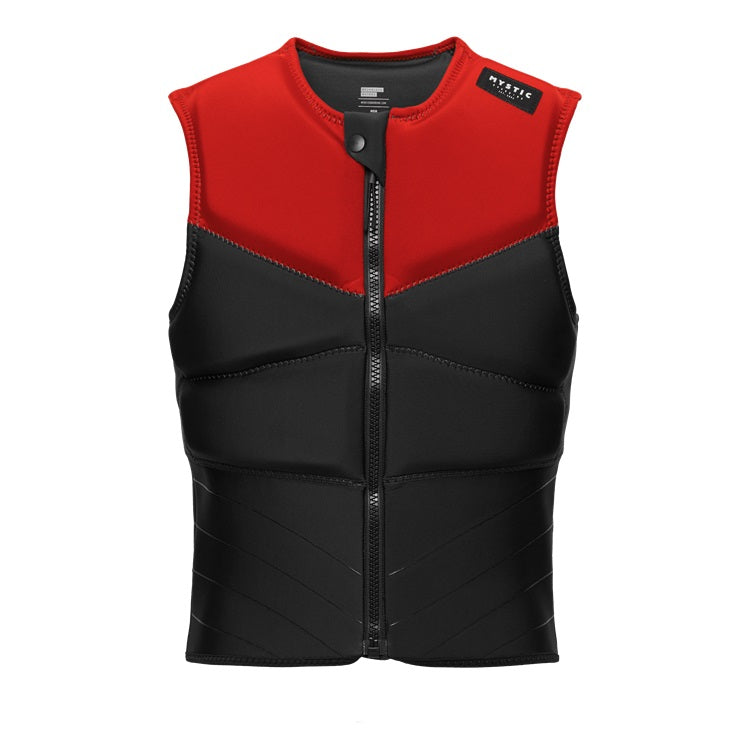 Mystic Block Impact Vest Fzip Red 2024