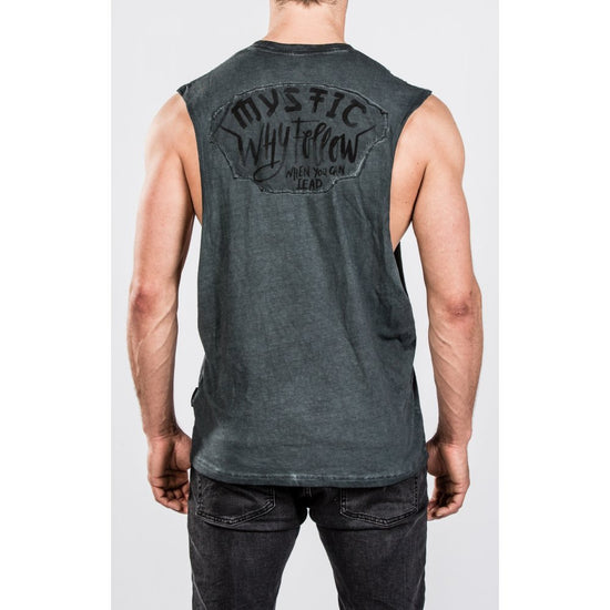 Mystic Crack Singlet Rock Grey