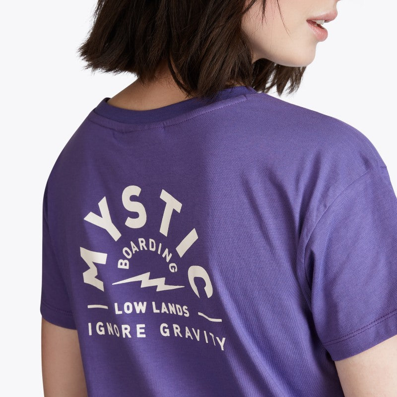 Mystic Lowe Tee Women Purple