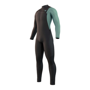 Mystic Marshall Fullsuit 3/2mm Fzip Black Green