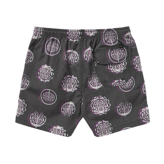 Mystic Artwork Swim Boardshort Deep Purple