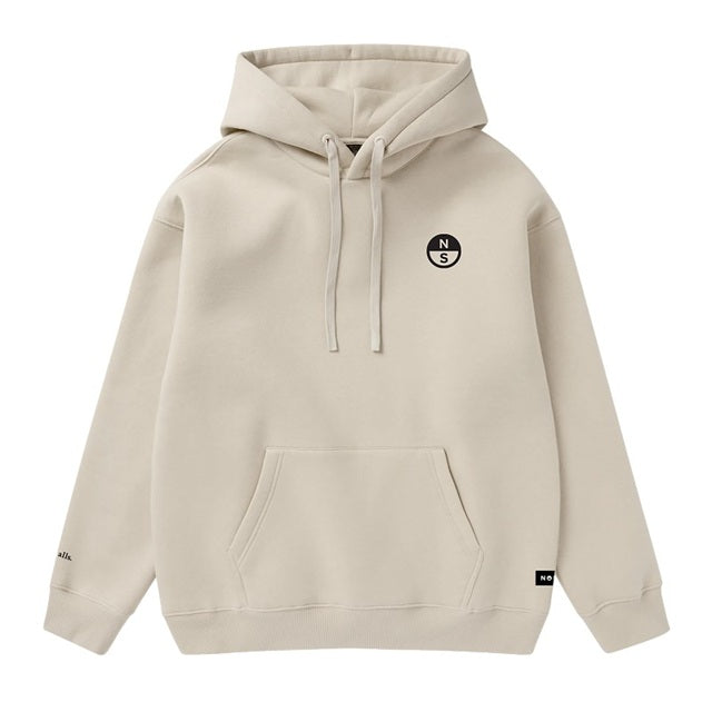 North Waypont Hood Sweat Sand