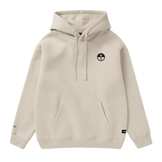 North Waypont Hood Sweat Sand