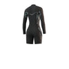 Mystic Dazzled Longarm Shorty 3/2mm Fzip Black