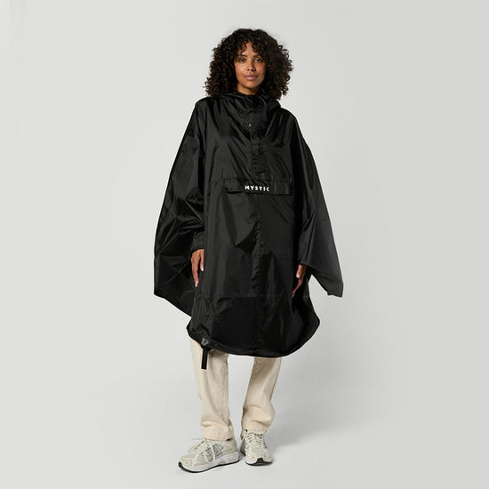 Mystic Rain Poncho Black
