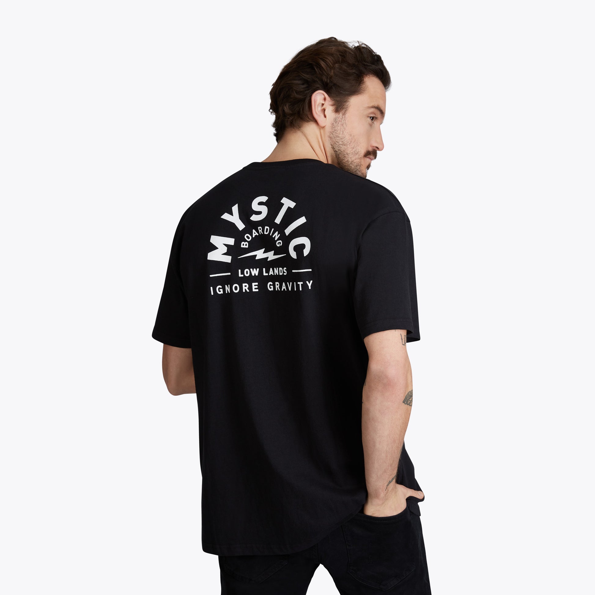 Mystic Lowe Tee Black