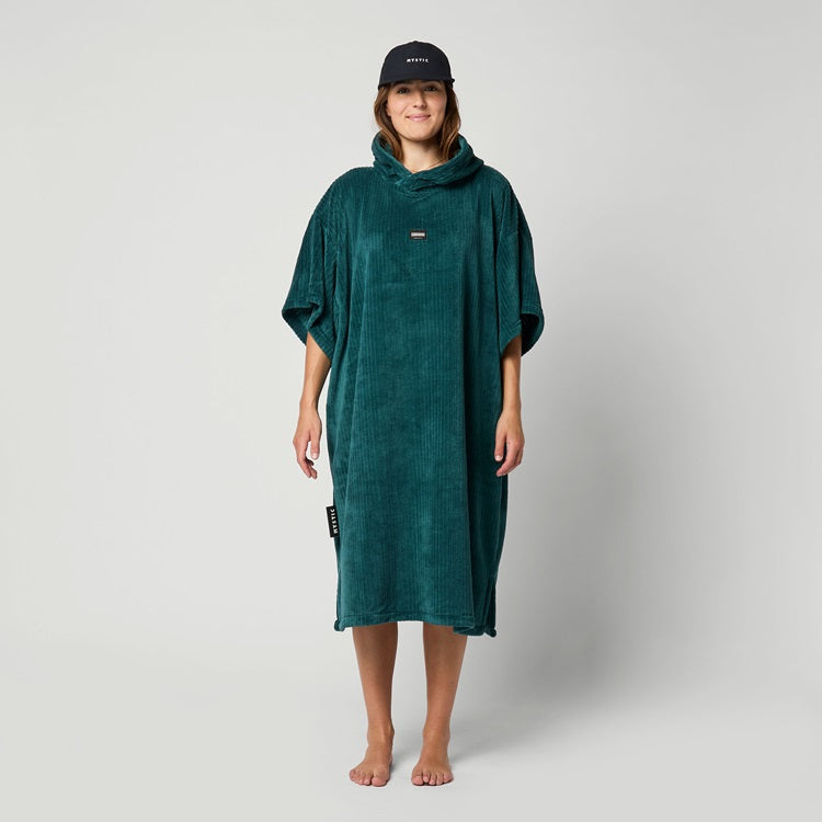 Mystic Poncho Corduroy Teal