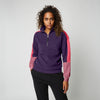 Mystic The Heat Zip Up Sweat Deep Purple
