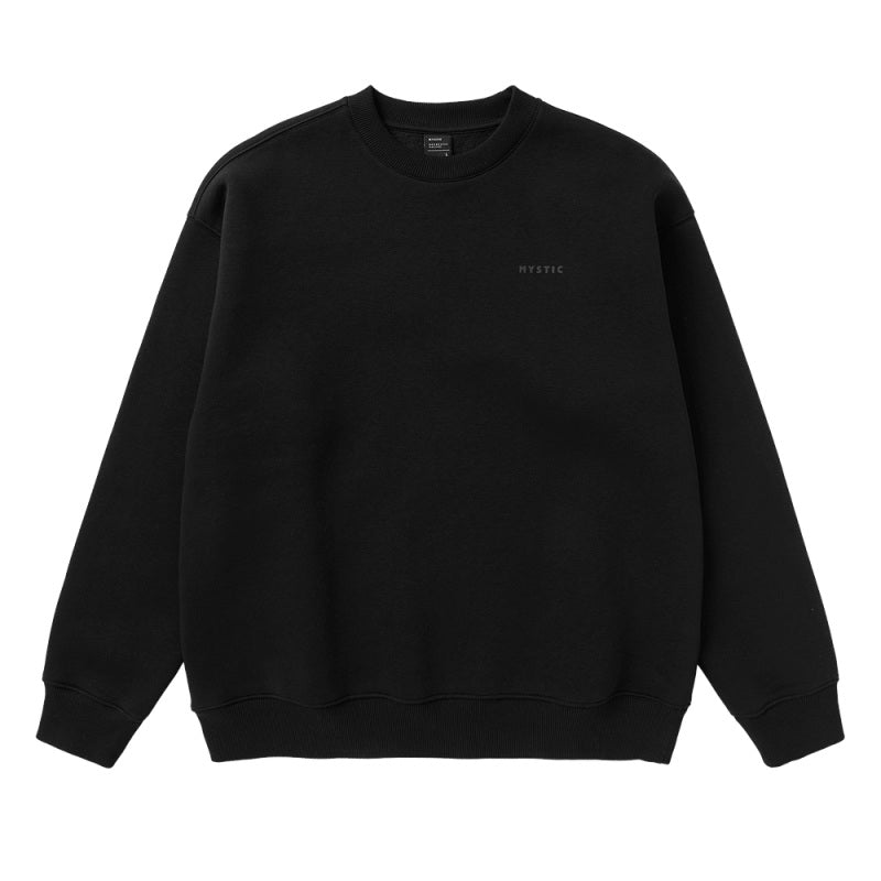 Mystic Profile Crew Sweat Black