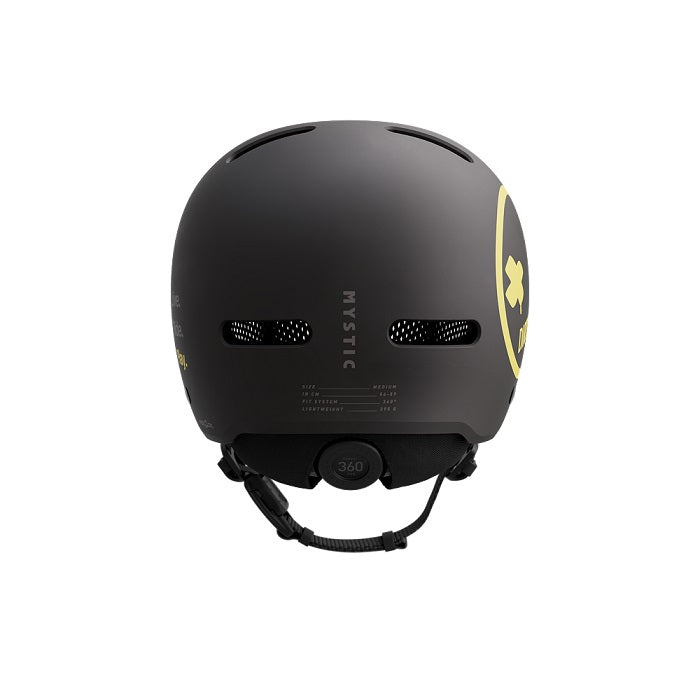 Mystic Vandal Pro Helmet Dirty Habits Black Yellow