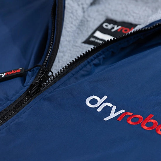 Dryrobe Advance LS Poncho Navy Grey