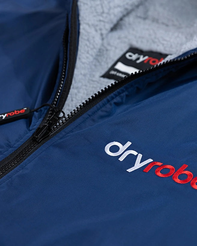 Dryrobe Advance LS Poncho Navy Grey