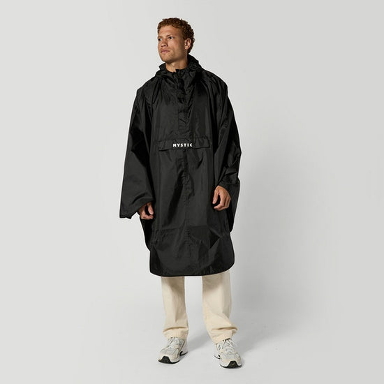 Mystic Rain Poncho Black