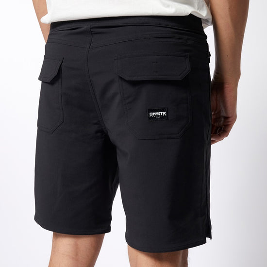 Mystic Trail Hybrid Boardshort Black