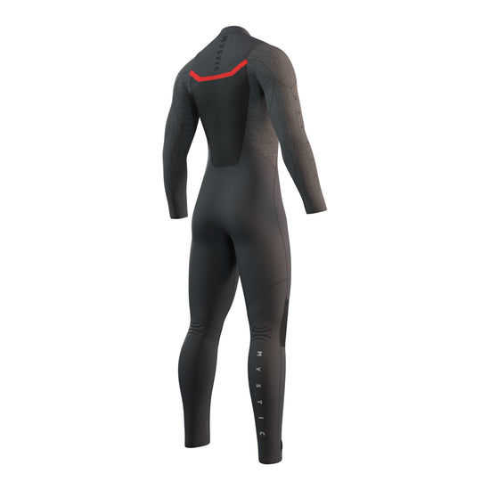 Mystic Majestic Fullsuit 5/4mm Fzip Dark Grey in MT