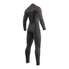 Mystic Majestic Fullsuit 5/4mm Fzip Dark Grey in MT