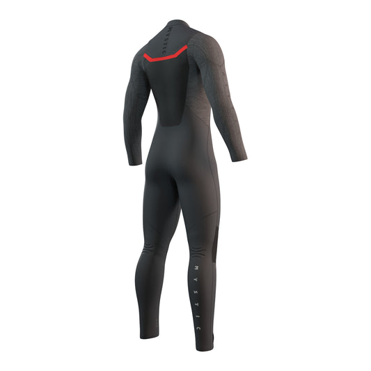 Mystic Majestic Fullsuit 5/4mm Fzip Dark Grey in MT