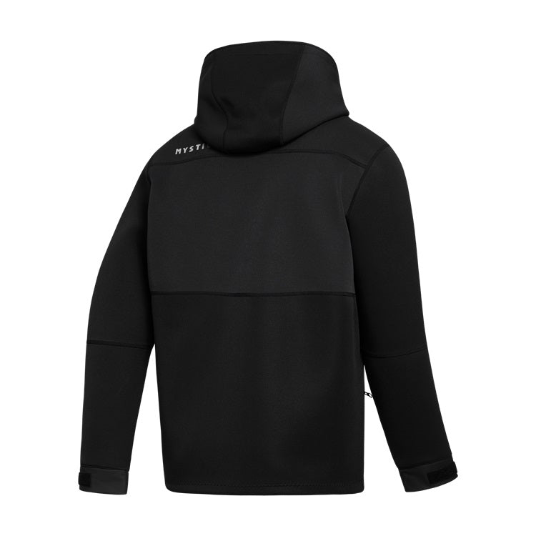 Mystic Fulmar Neoprene Hoodie 3/2mm Black