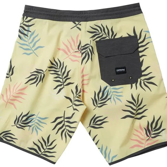 Mystic Leaf Movement Boardshort Pastel Yellow 34