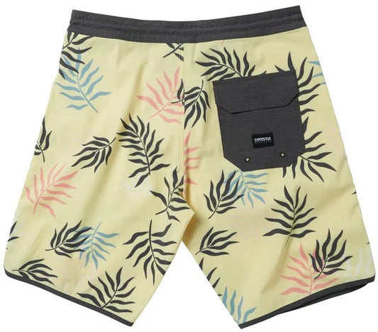 Mystic Leaf Movement Boardshort Pastel Yellow 34