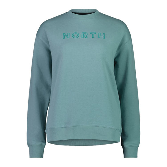 North Line Up Sweater Mineral Blue