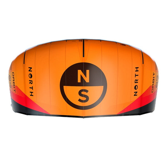 North Orbit Kite 2026 Orange von Oben