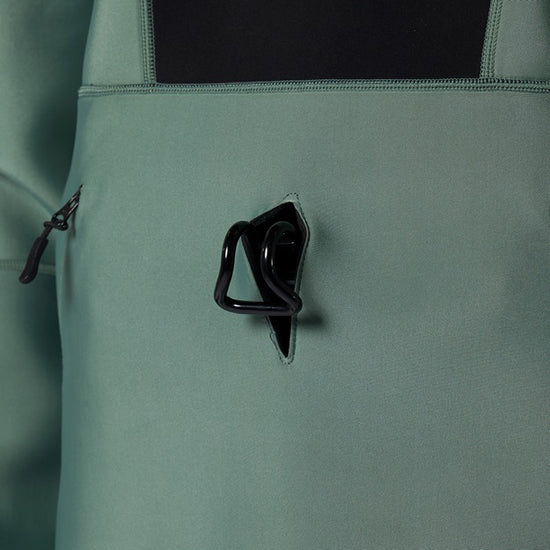 Mystic Fulmar Neoprene Hoodie 3/2mm Dark Olive