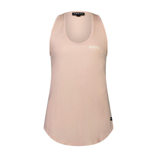 North Explorer Tank Tee Women Pink Clay