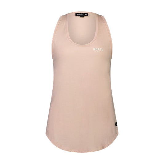 North Explorer Tank Tee Women Pink Clay