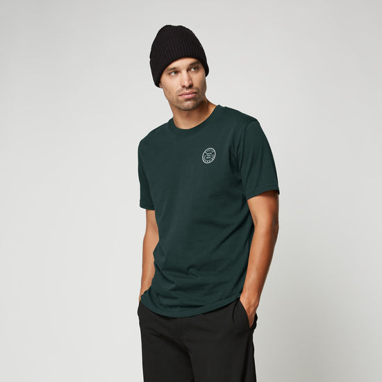 Mystic Boarding Tee Cypress Green