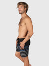 Brunotti Paitor-Stripe Men Boardshort Black