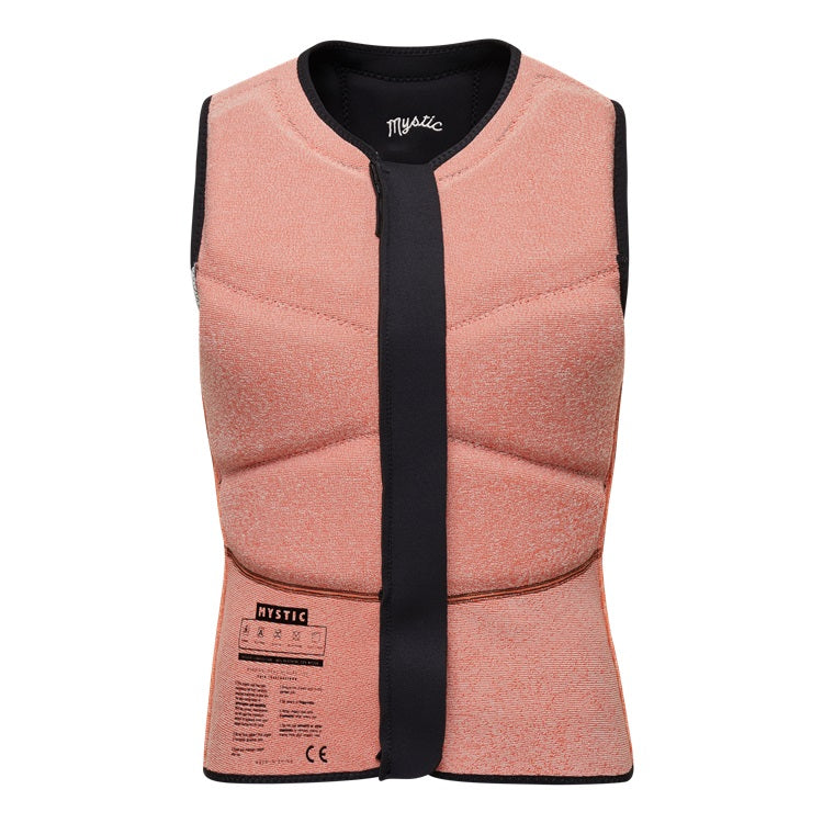Mystic Dusk Impact Vest Fzip Women Black