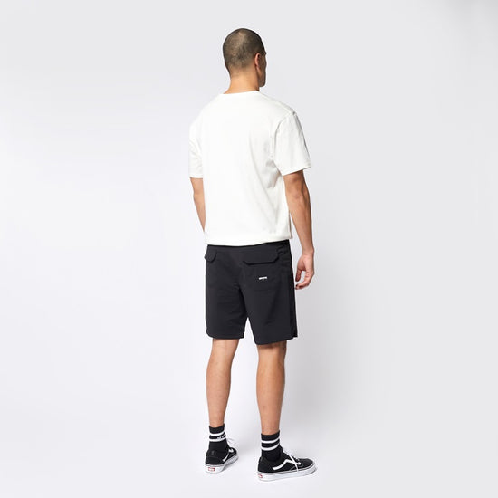 Mystic Trail Hybrid Boardshort Black