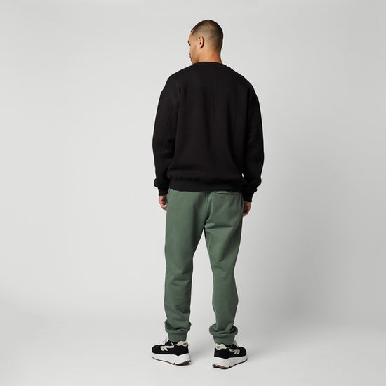 Mystic Fjord Crew Sweat Black