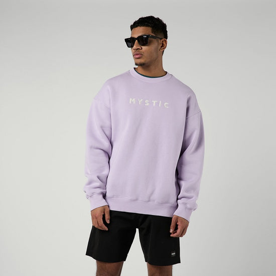 Mystic Brand Crew Sweater Lilac