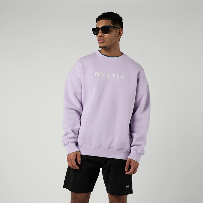 Mystic Brand Crew Sweater Lilac